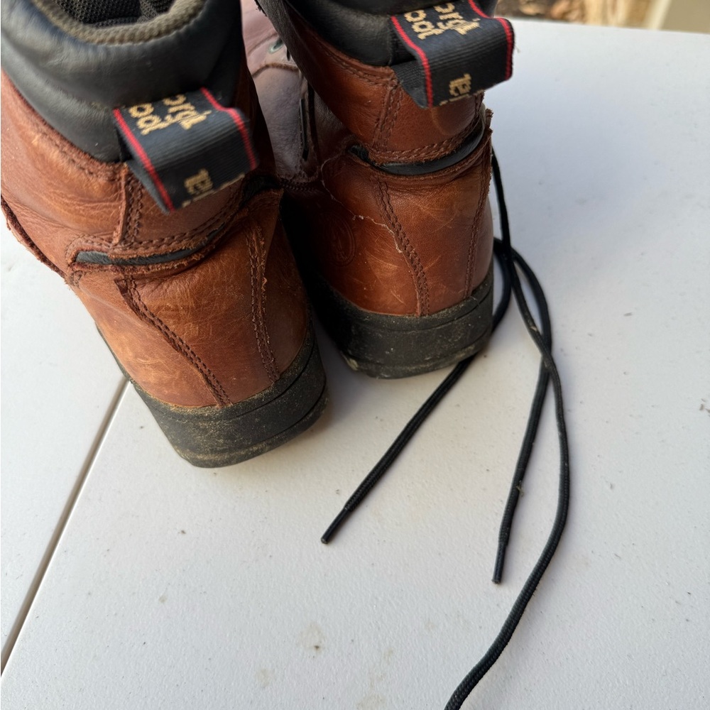 Georgia Boot Dark Brown Leather Trail Boots - Picture 7 of 7